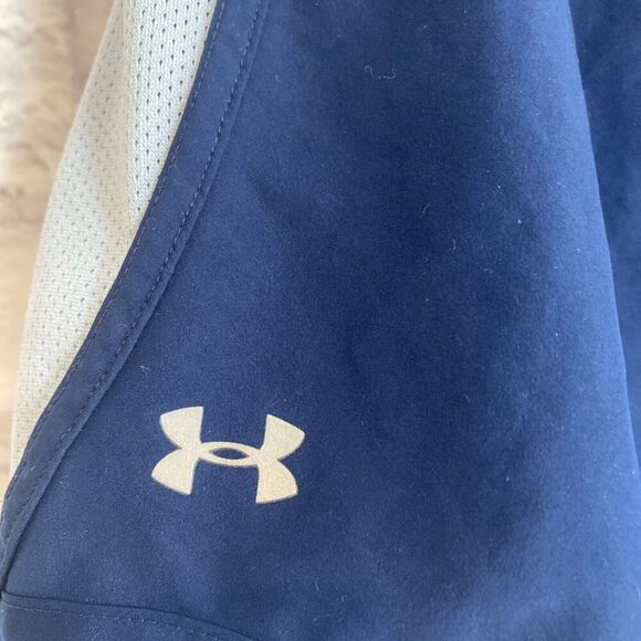 Under Armour Women’s Athleisure Elastic Waist Speed Stride Shorts Navy Size XXL - Picture 3 of 5